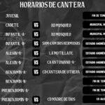 El Cuervo Deportivo cierra la temporada para varias categorías y anuncia los últimos encuentros de cantera