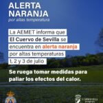 El Cuervo de Sevilla activa la alerta naranja por altas temperaturas del 1 al 3 de julio