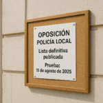 El Cuervo de Sevilla publica la lista definitiva de aspirantes a una plaza de Policía Local