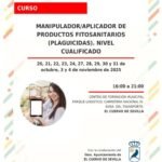La Diputación de Sevilla organiza un curso de manipulador de productos fitosanitarios en El Cuervo