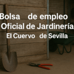 El Cuervo de Sevilla convoca una bolsa de empleo para Oficial de Jardinería