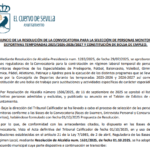 El Cuervo de Sevilla adjudica plazas de monitores deportivos para 2025–2027 y activa bolsas de empleo