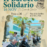 El Cuervo de Sevilla acoge la segunda edición del Barbero Solidario el 16 de noviembre