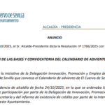 El Cuervo de Sevilla pone en marcha el II Calendario de Adviento para impulsar el comercio local