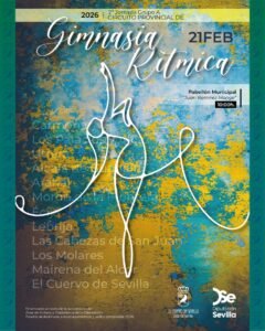 El Cuervo de Sevilla acoge la segunda jornada del Grupo A del Circuito Provincial de Gimnasia Rítmica